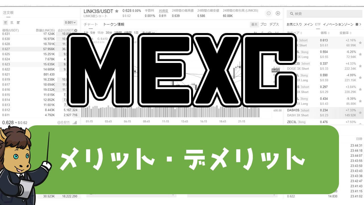 MEXCを利用するメリット・デメリット