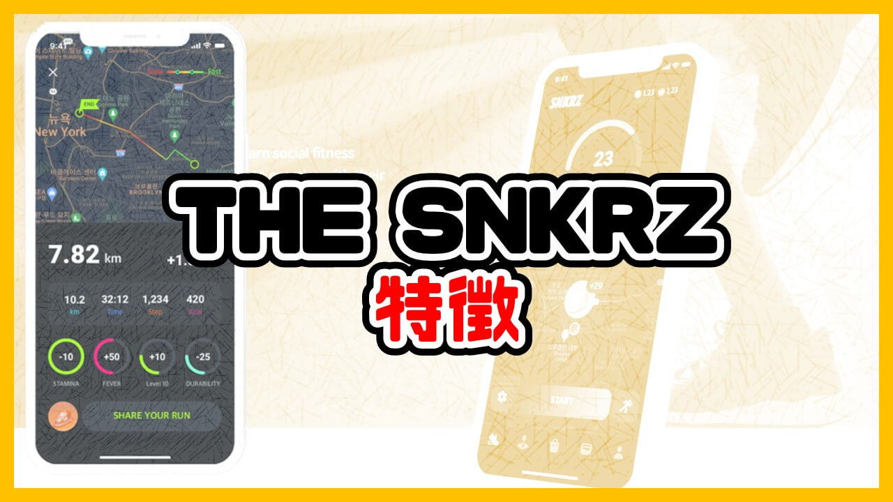 THE SNKRZの特徴
